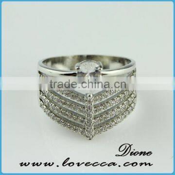 2015 fashion jewelry ring!latest weddingring design!micro pave diamond setting ring-latest wedding rings