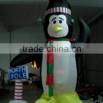 inflatable penguin christmas decoration