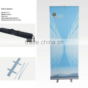 Aluminium economic roll up LH1-3 M-2 used as Display equipment