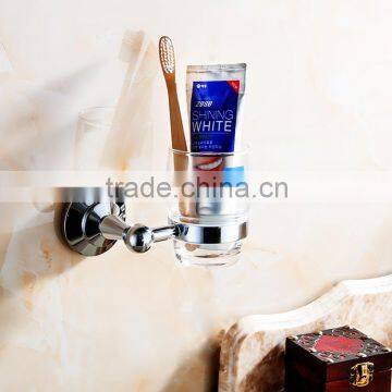 806 bathroom accessory hotel use single cup Round bottom single Tumbler Holder bathroom fittings