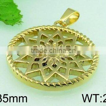 Best Seller Pendant 18ct Gold Pendants Women Simple Design Jewelry