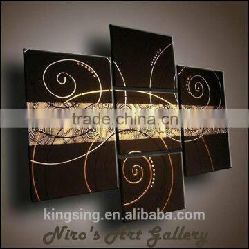 canvas group painting home decoration abstract paintings