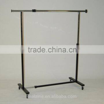Single Garment Rack Expandable Width clothes drying rack