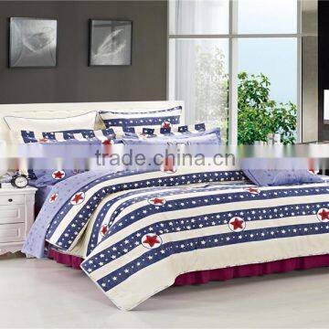 four six 2014 Wholesale Luxury 4pcs classic bed linen set made in china bedding set