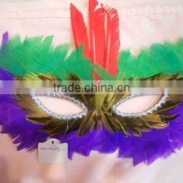 Eyes Feather Mask-59