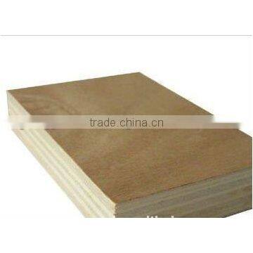 okoume/bintangor veneer commercial plywood 1220*2440mm with high quality