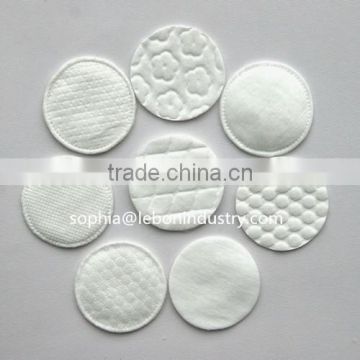 Makeup remover round cotton pad