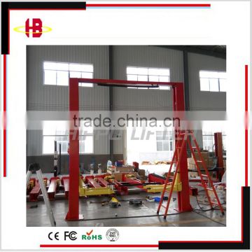 two post overhead car lift, hydraulic car elevator