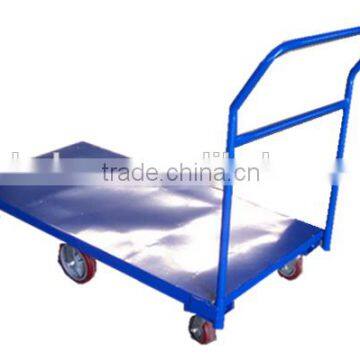 450-900kg Capacity Heavy-Duty Steel Platform Trolleys, Folding Handle Platform Hand Truck,