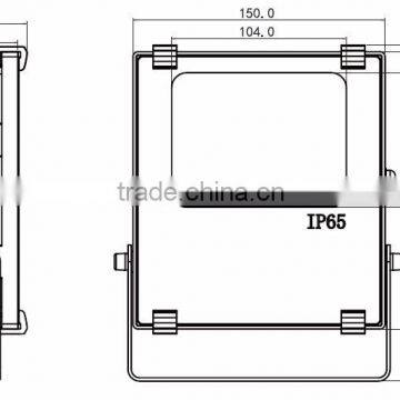 30w Low Price 6kv Anti-surge Driver on Board ac Flood Light 80ra 80lm Smd Driverless Reflector photo-3