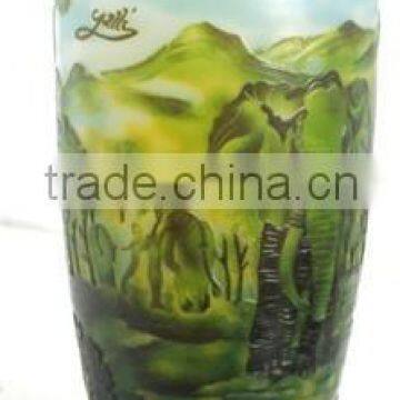 Gorgeous landscape galle vases home decoration