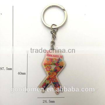 2015 new model brands 3d rubber keychain