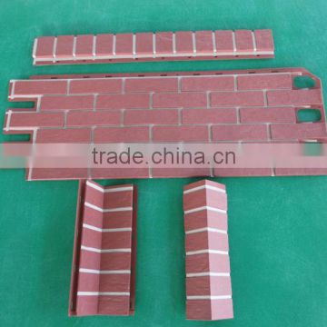 Faux Brick Exterior Wall Siding (Model:VD100401, Color:VDC116)