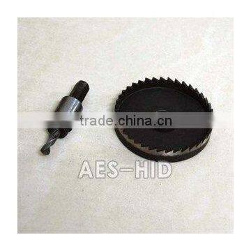 Hole Saw of Bi-Xenon Hid Projector Lens Modified