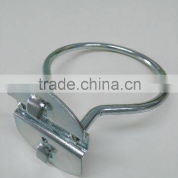 G-711|Ring-shaped Stainless Steel Tool Hook for Square Hole Peg Board|Metal Oval-shaped Hook photo-3