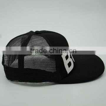 Customized Flat Bill Hip Pop Fashion Black 3d Embroidery Snapback Cap photo-5