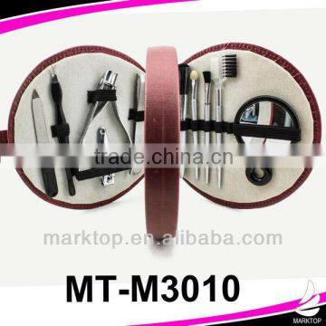 Round Style Manicure Set With Brush