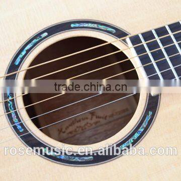 Natural Wood China Manufacture Acoustic Guitar 41'' Professional Instrument for Sale (HF-720SS) photo-3