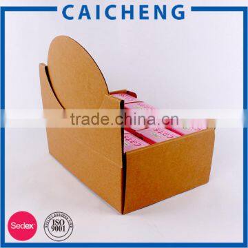 Custom Major Printed Corrugated Paper Counter Display Box In China
