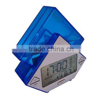 TCR2690 water power clock with temperature bar trend
