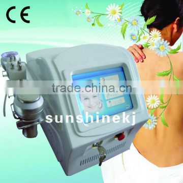 5 In 1 Multifunctional Rf Skin 1500mj Care Cavitation Slimming Machine Skin Tightening Q Switch Laser Tattoo Removal Machine