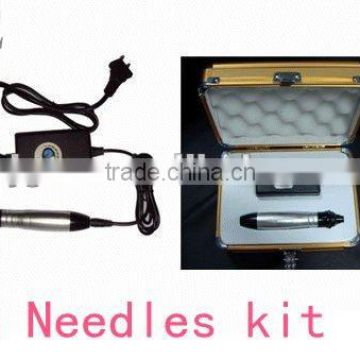 12 needles kit auto micro needles system/magical use derma roller machine with real CE Marked