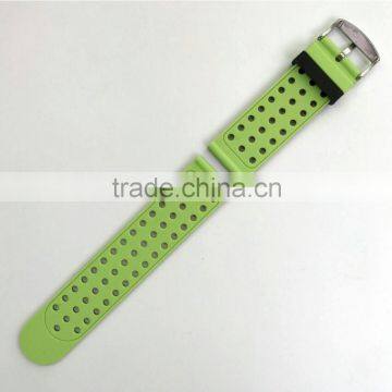 Double Color Men Women Sport Watchband Silicone Rubber Strap Watch Band For Samsung Gear S3 Replacement Watchbands photo-4