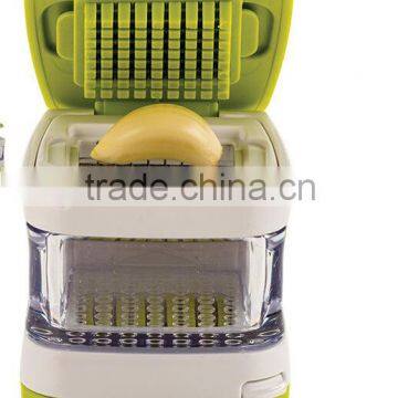 Food grade plastic kitchen tools garlic press vegetable slicer