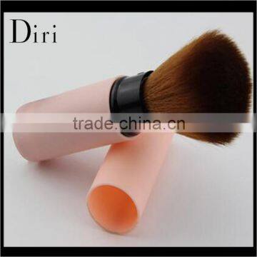 Nylon Hair Pink Cosmetic Brush Powder Makeup Brush photo-3