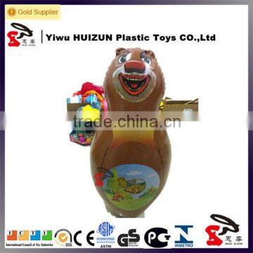 PVC Inflatable Tumble at the shape of bear for promotion