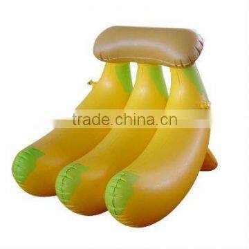 inflatable sofa chair islan/mattress sunny beach sofa chair water beach mattress island PVC bed island double island