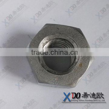 1.4529 China factory manufacturing fasteners stainless steel nut m32 hex nut