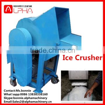 Stainless Steel snow cone machine ice crusher/block ice slush machine