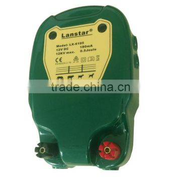 Lanstar newly solar power electric fence energizer, Portable farm fence generator, Electric fence energizer from China