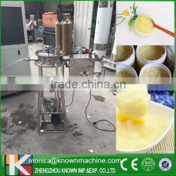 Stainless steel Vacuum Honey royal jelly filter /honey filting machine