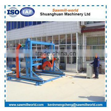 Floor Wood Electric Angle Sawmill Electric Powered Double Cut Saw Floor Wood Cutting Circular Saw