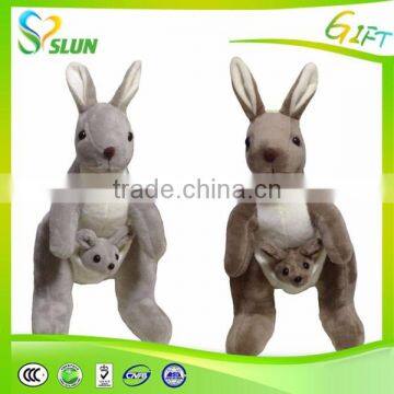 Factory direct sale lovely hot selling stuffed kangaroo toy