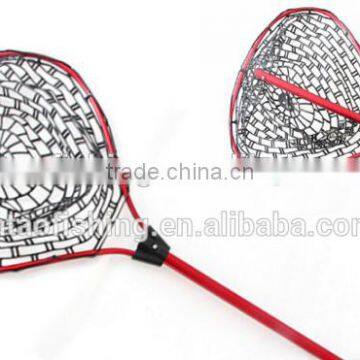 Aluminium frame rubber net folding landing nets