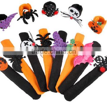 Shrapnel + Flannel San Kids Halloween party Gifts Handcuffs Wristband with Bat Pumpkin Ghost for Halloween Party