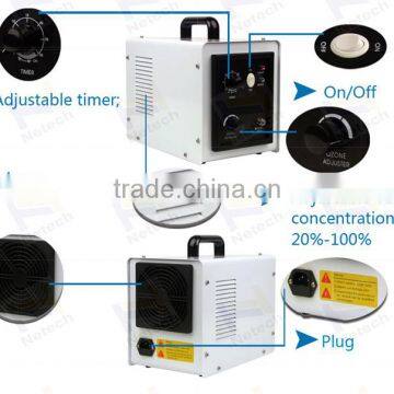 CE 3g 5g 6g 7g/hr air and water portable ozone sterilizer