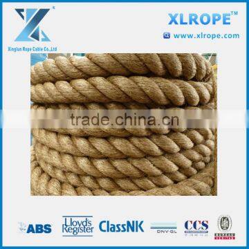XLROPE natural fibre ropes 4 strand 30mm Manila Rope