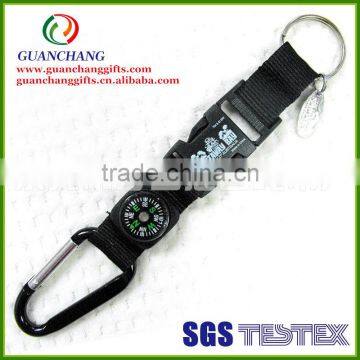 OEM carabiner keychain hook short cord rope strap