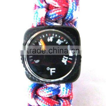 Multifunctional Survival Paracord Compass Bracelet photo-3