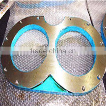 Hot Sale Zoomlion Concrete Pump Hardfaced Wear Plate and Cutting Ring photo-4