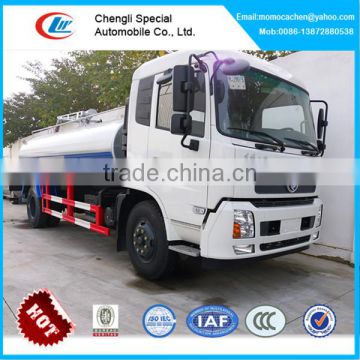 Euro V fecal suction truck waster water suction truck 1600 gallons new dongfeng septic tank truck