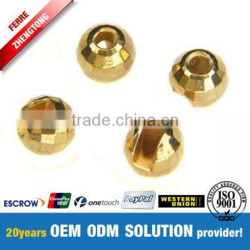 Tungsten Slotted Beads Gold/Silver/Copper photo-2
