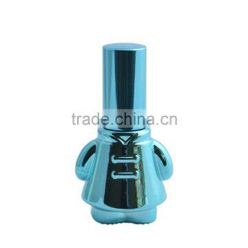 Special Shaped UV Gel Colored Empty Mini Aluminum Atomizer Refill Glass Perfume Spray Bottle photo-2