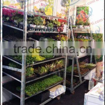 Display Flower Pot Shelf Rack With Caster photo-2