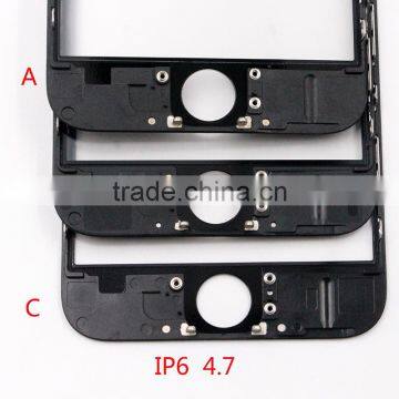 3 in 1 Pre-Assembled Front Glass With Frame With OCA Film For IPhone Close to Original Green Film Glass photo-2