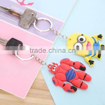 Promotion Gifts Cartoon Wholesale Silicone Keychain / Keyring / Keyholder photo-5
